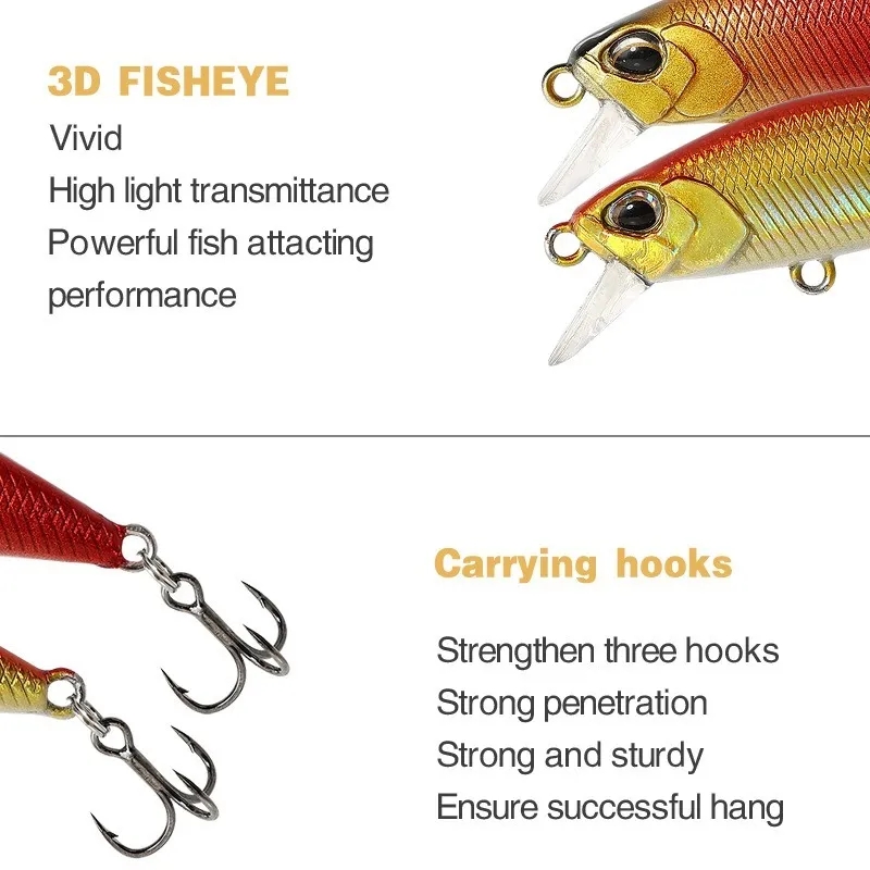 15Pcs Sinking Minnow Fishing L - огляд і ціна Fishing Lure Jerkbait