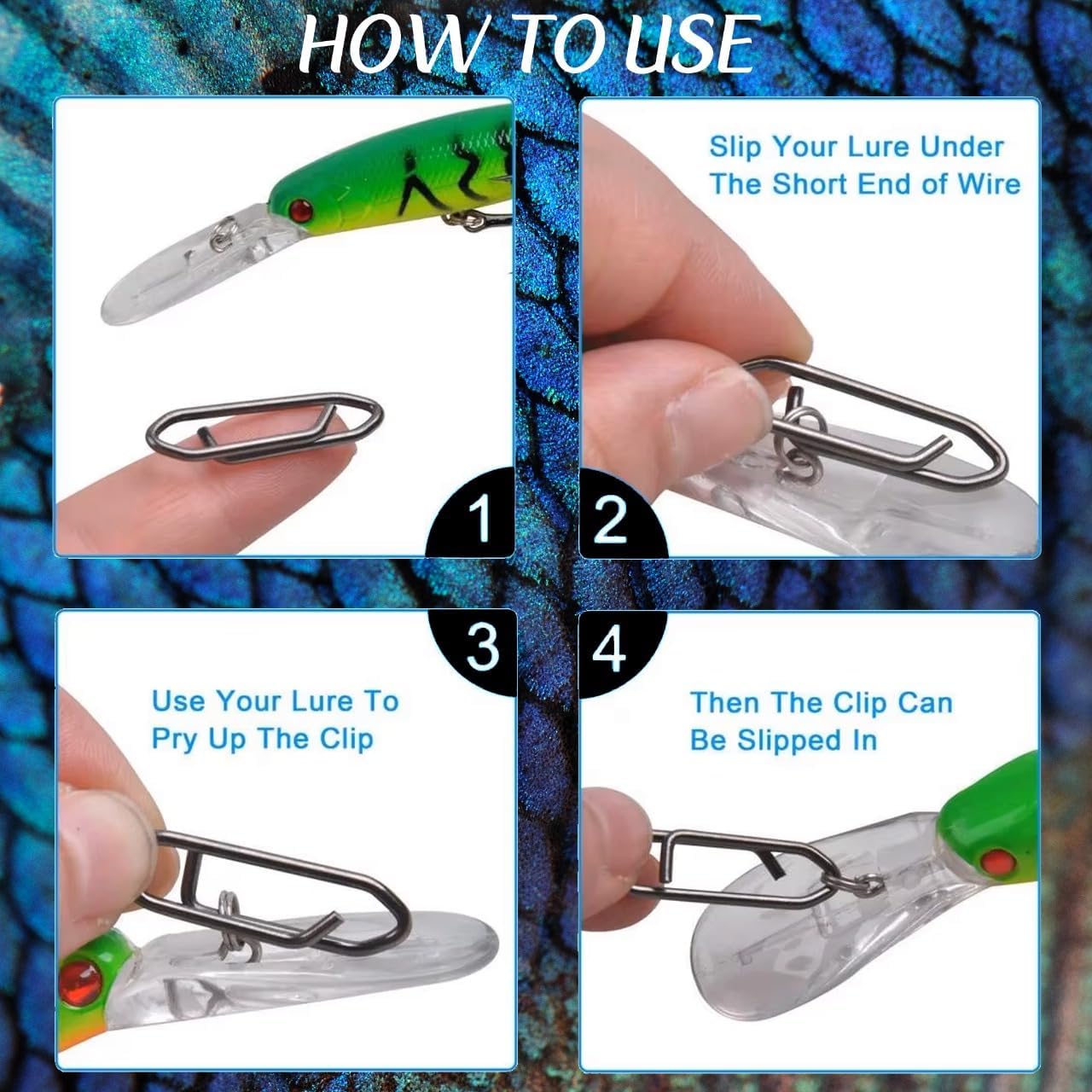 9KM Fishing Snap Kit 110pcs Po - огляд і ціна Fishing Lure Kit