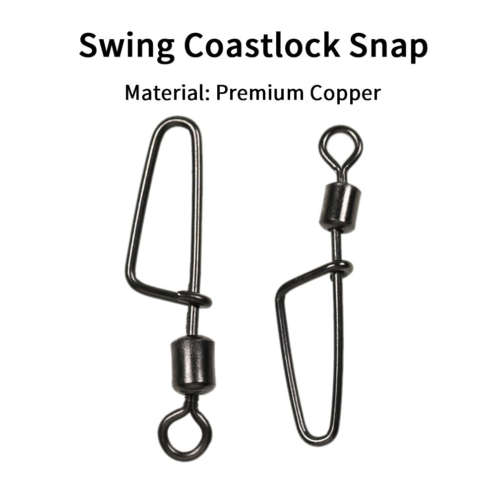 20PCS #12 -1/0 Rolling Swivel  - огляд і ціна Fishing Lure Accessories