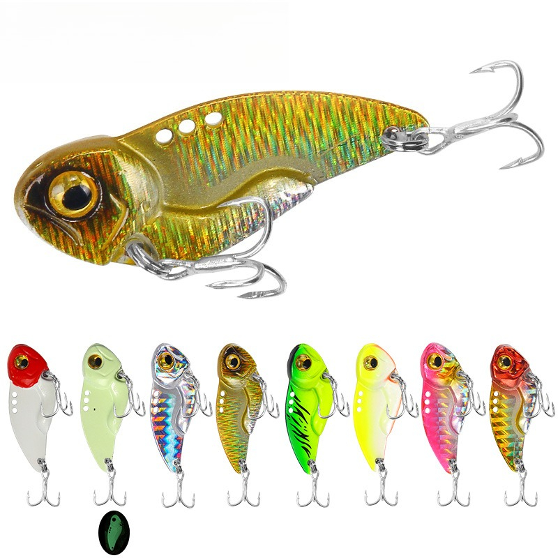 Billings 1Pcs 8g 3.5cm 3D Eyes - огляд і ціна Fishing Lure Blade Bait