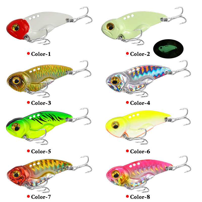 Billings 1Pcs 8g 3.5cm 3D Eyes - огляд і ціна Fishing Lure Blade Bait