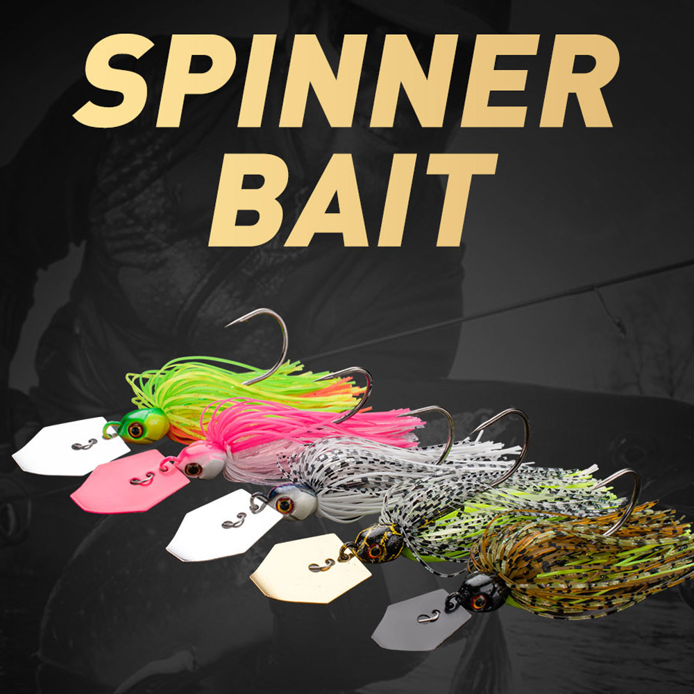 Chatter Bait 7g 9g 11g 14g 21g - огляд і ціна Fishing Lure Spinnerbait