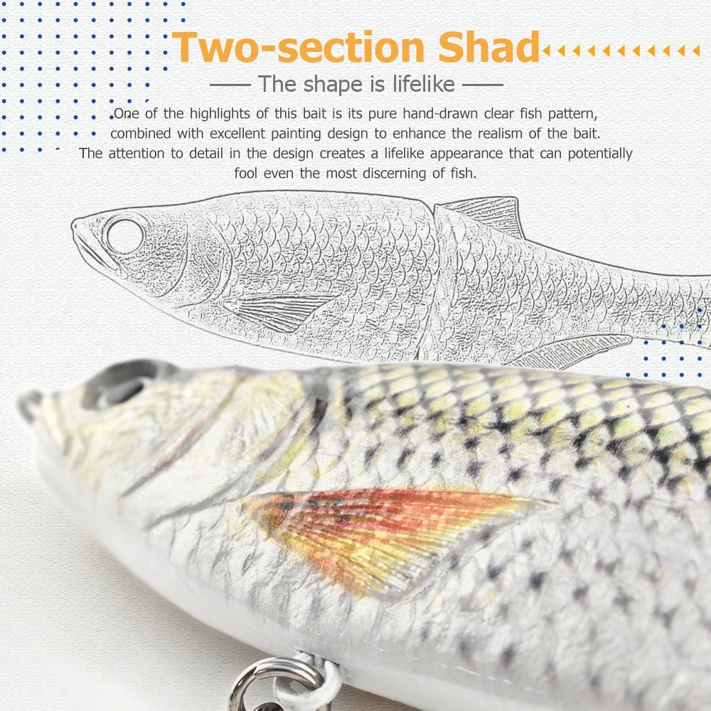 2026 2024 New Model 2-joint Sh - огляд і ціна Fishing Lure Crankbait