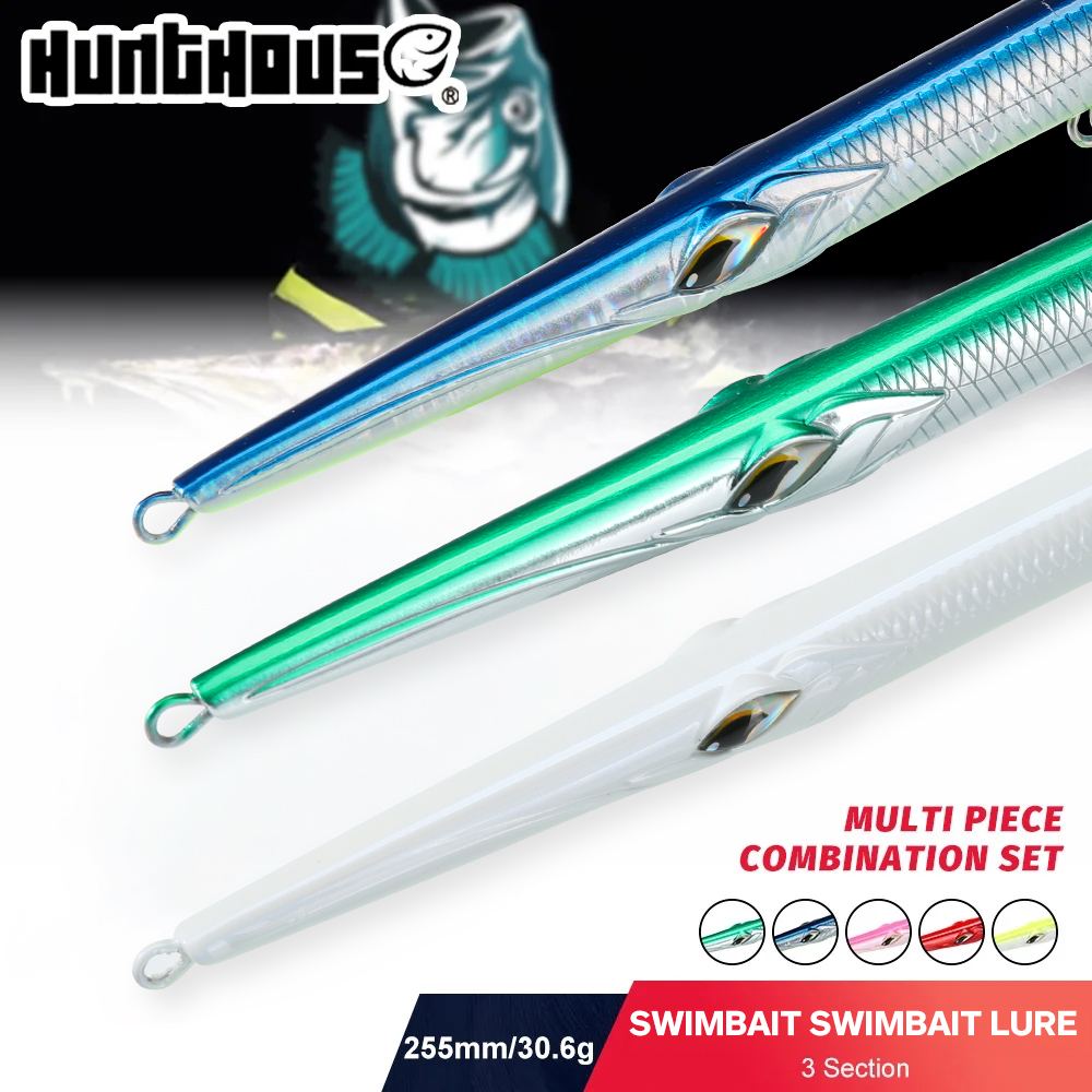 Hunthouse 3PCS Swimbait 255 Pe - огляд і ціна Fishing Lure Swimbait