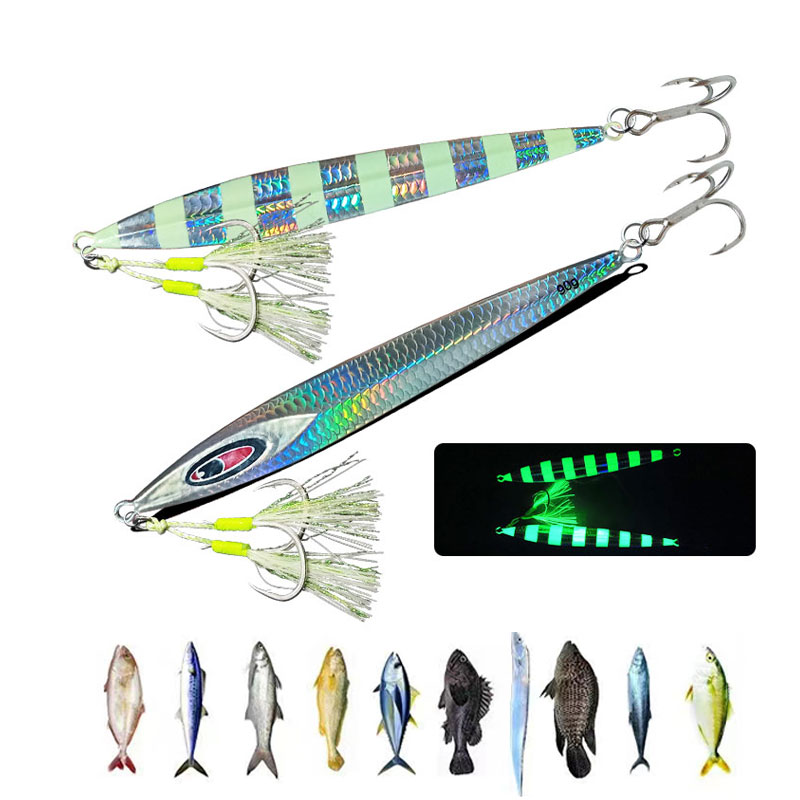 Long Blade Pesca Fast Jig Vert - огляд і ціна Fishing Lure Blade Bait