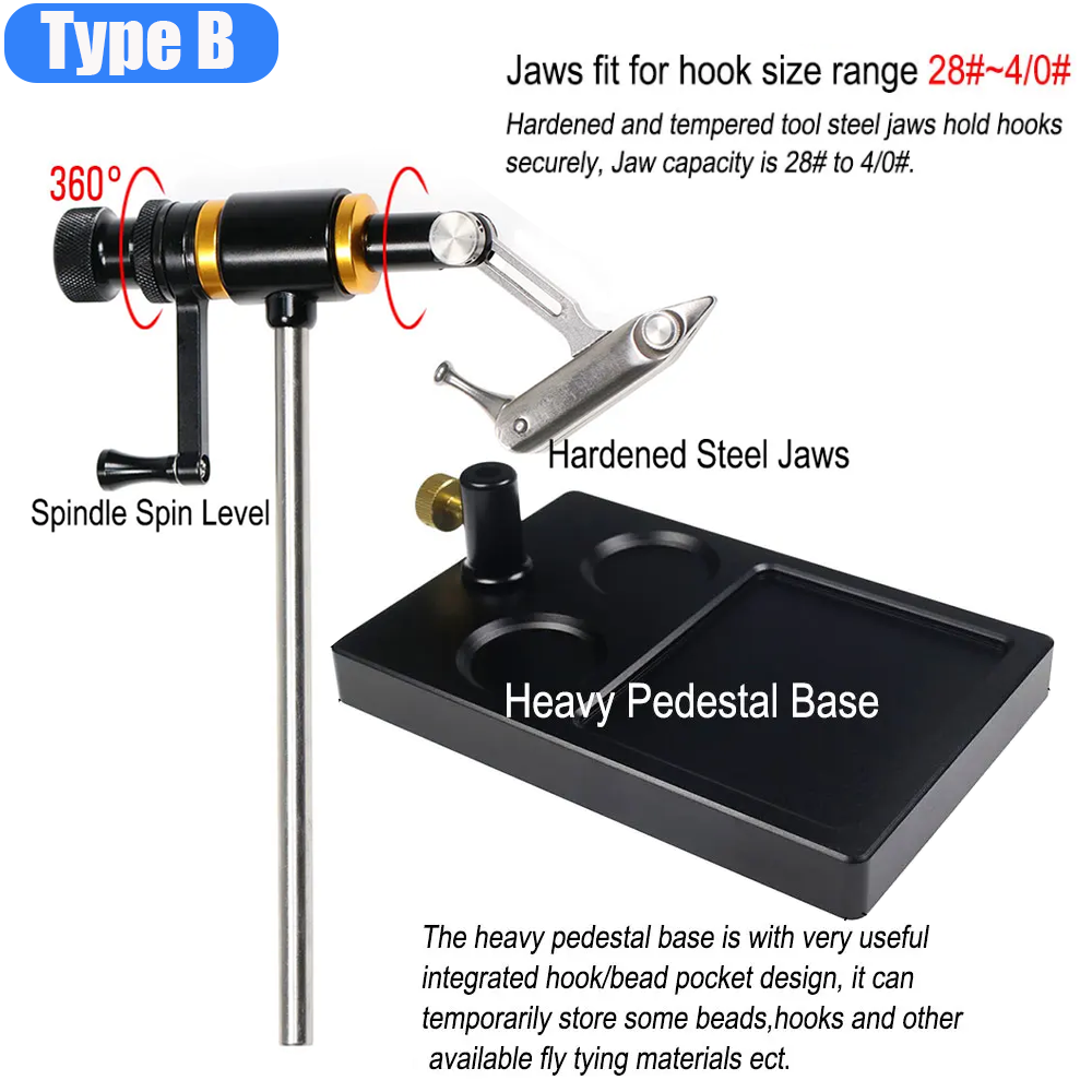 Wifreo 360° Rotation Fly Tying - огляд і ціна Fishing Lure Jig