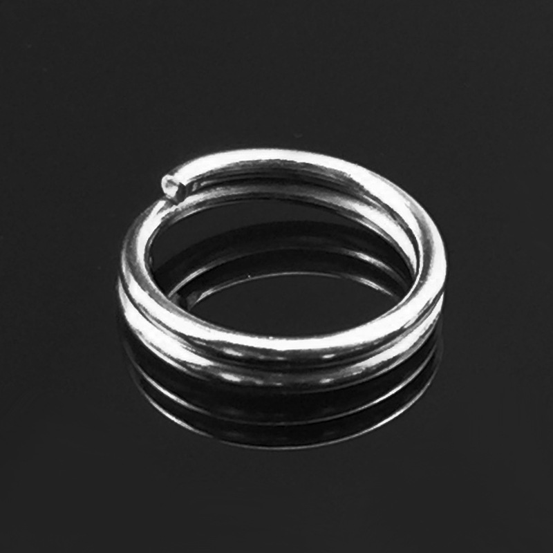 100pcs/lot Fishing Split Rings - огляд і ціна Fishing Lure Accessories
