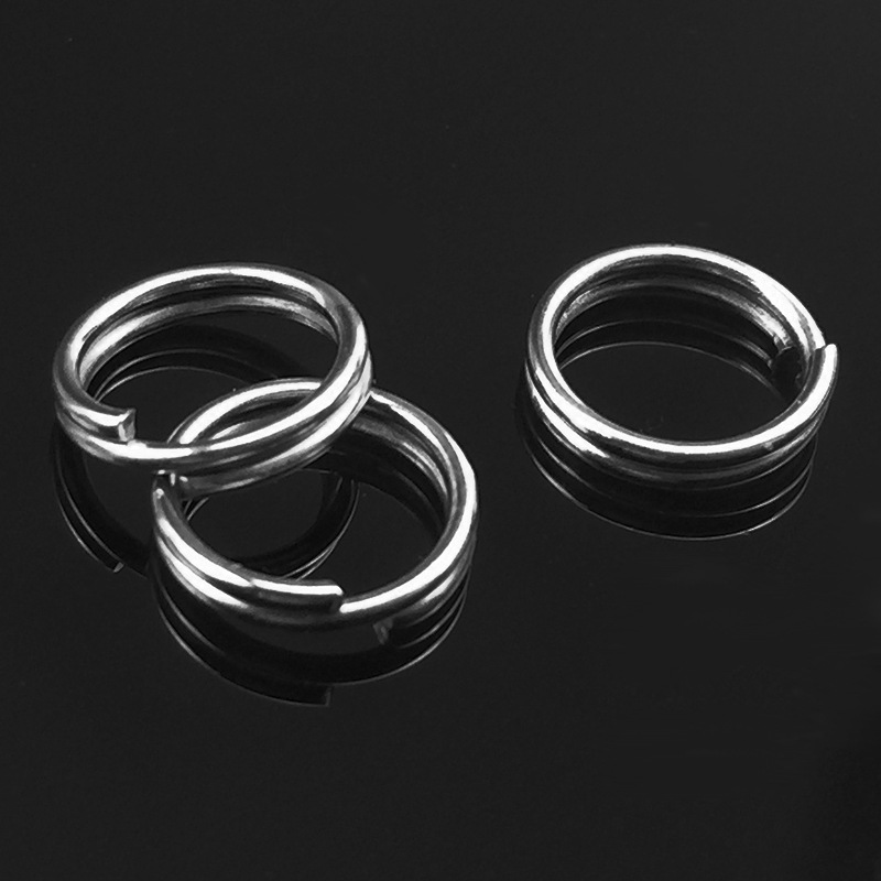 100pcs/lot Fishing Split Rings - огляд і ціна Fishing Lure Accessories