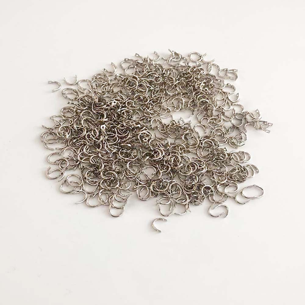 50-100pcs/lot Fishing U-ring 5 - огляд і ціна Fishing Lure Spoon