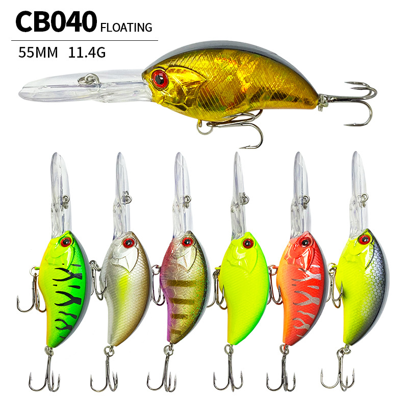 55MM 11.4G Crankbait Fishing L - огляд і ціна Fishing Lure Crankbait
