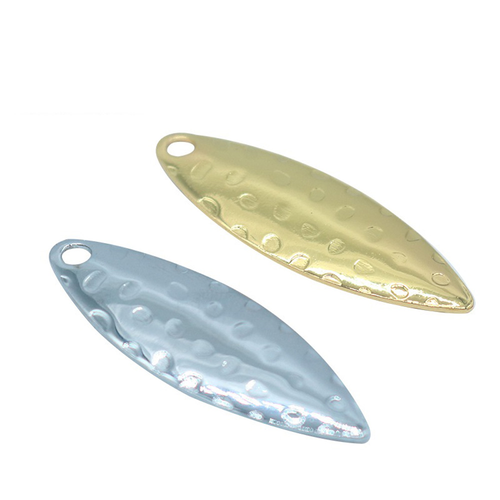 10Pcs/lot Willow leaf Sequin P - огляд і ціна Fishing Lure Spoon
