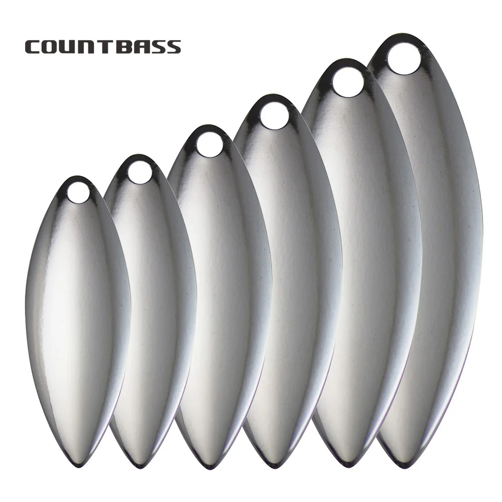 Countbass 50pcs Size 1-6 Nicke - огляд і ціна Fishing Lure Blade Bait