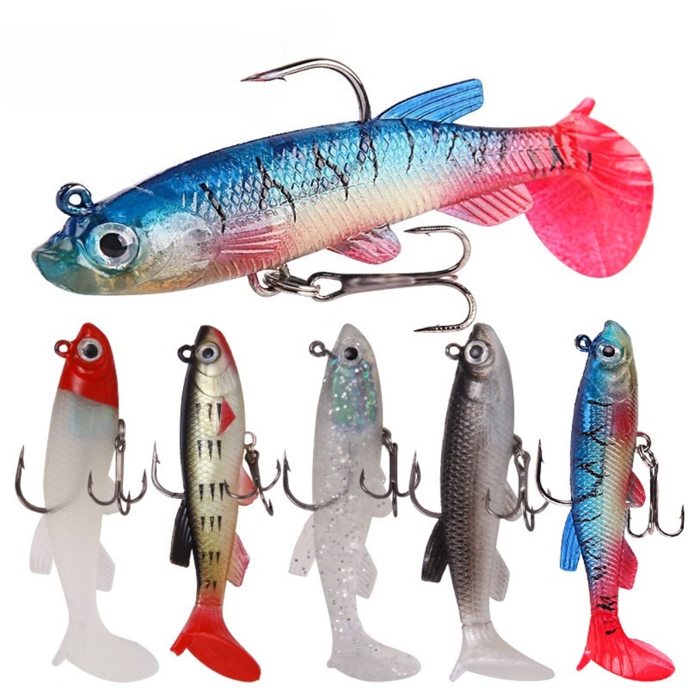1pcs 5pcs  8.5cm 13g Soft Bait - огляд і ціна Fishing Lure Popper