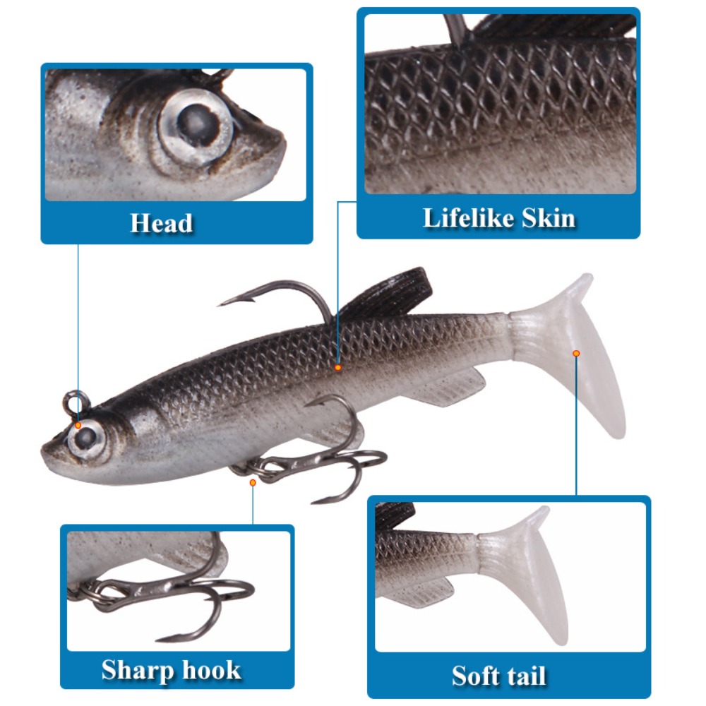 1pcs 5pcs  8.5cm 13g Soft Bait - огляд і ціна Fishing Lure Popper