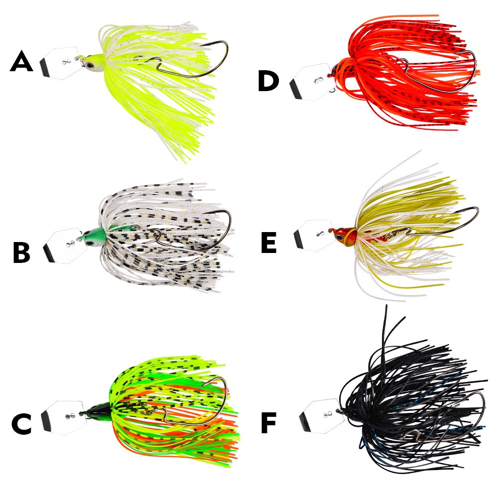 12G/15G/20G/ Chatter Bait Spin - огляд і ціна Fishing Lure Buzzbait