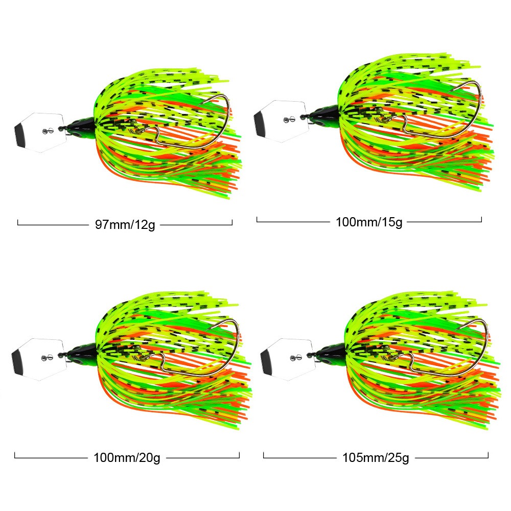 12G/15G/20G/ Chatter Bait Spin - огляд і ціна Fishing Lure Buzzbait