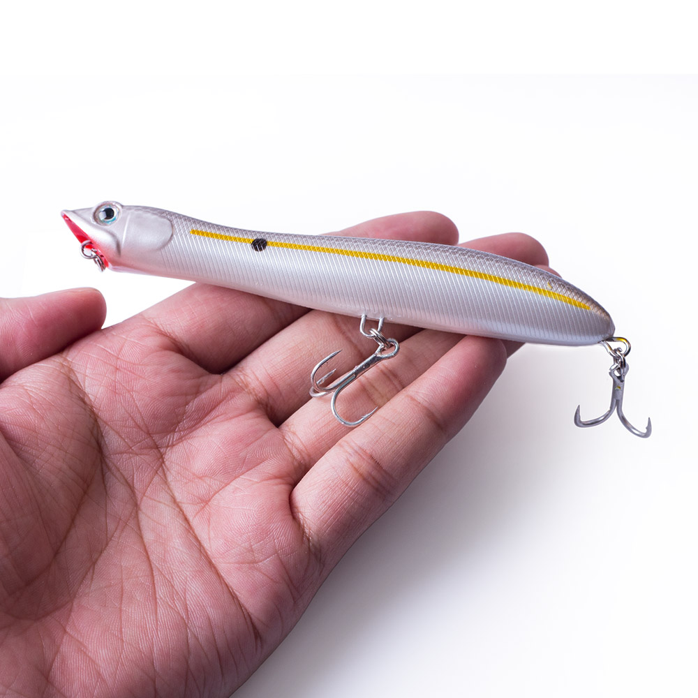 120mm/18g Topwater Pencil Popp - огляд і ціна Fishing Lure Popper