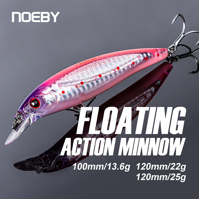 Noeby 100mmm 14g 120mm 22g Jer - огляд і ціна Fishing Lure Jerkbait