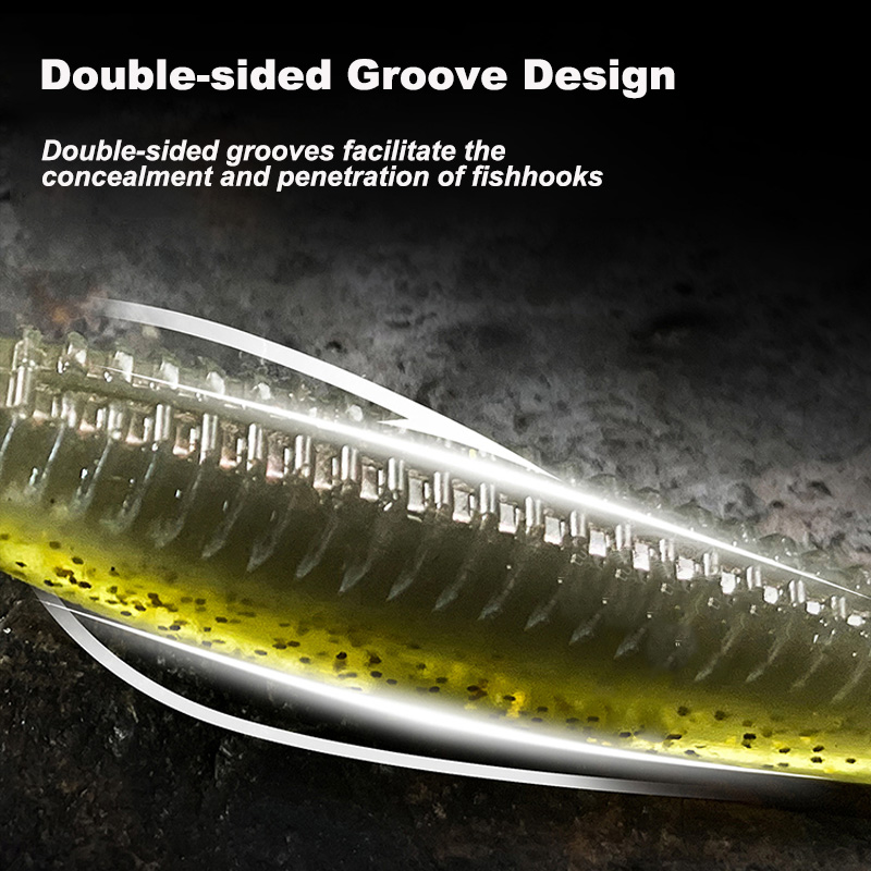 GUIDE POST 2.0/2.5/3.0inch Sof - огляд і ціна Fishing Lure Soft Plastic