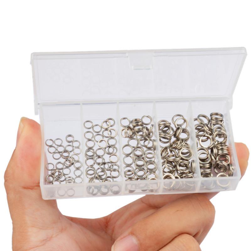 200PCS 5 Sizes High Tensile St - огляд і ціна Fishing Lure Accessories