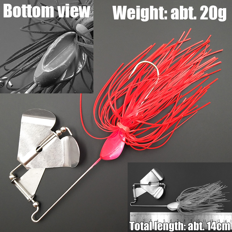 wusanban Lunker Spinner Baits  - огляд і ціна Fishing Lure Blade Bait
