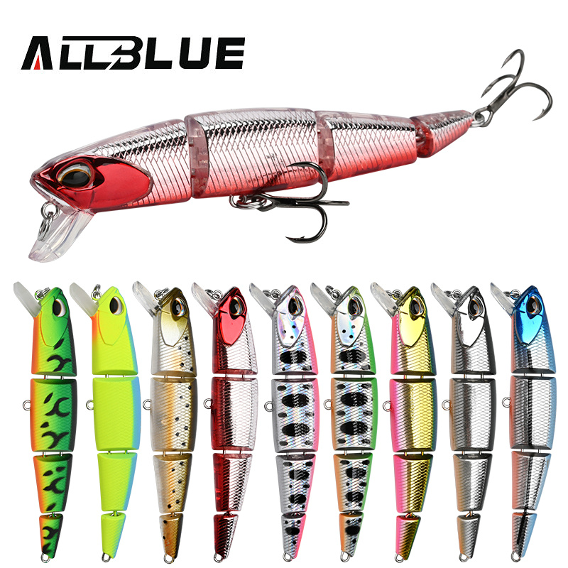 ALLBLUE Professional Jointed S - огляд і ціна Fishing Lure Popper