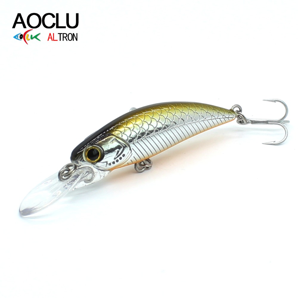 Aoclu Sinking Shad 50mm 4.0g D - огляд і ціна Fishing Lure Crankbait